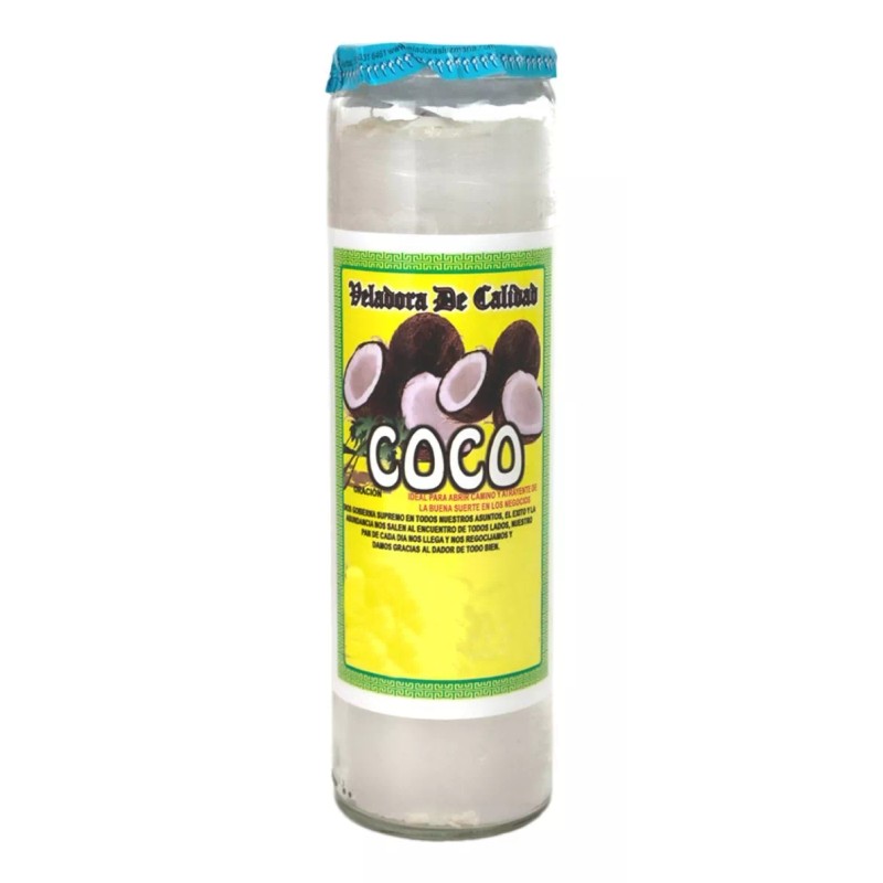 CEB 4 Veladoras Esotéricas Coco