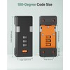 MeBantoo 180 Degree Barn Door Combination Lock, 3 Digit Password