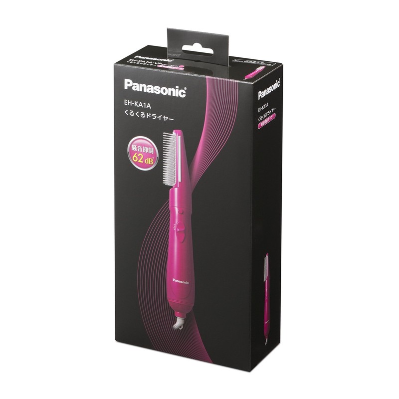 パナソニック くるくるドライヤー 騒音抑制タイプ ビビッドピンク EH-KA1A-VP