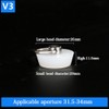 White Drain Stoppers, Bath Sink Plug, Rubber Seal Plugs Covers