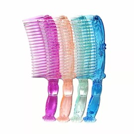 투명 헤어브러쉬 특대 5P 헤어 도구 머리 손질 스타 일링 용품 모발 관리 케어 미용 Transparent Hair Brush Extra Large 5P Hair Tool Hair Care Star Ring Hairdressing Accessories Hair Management Beauty Care