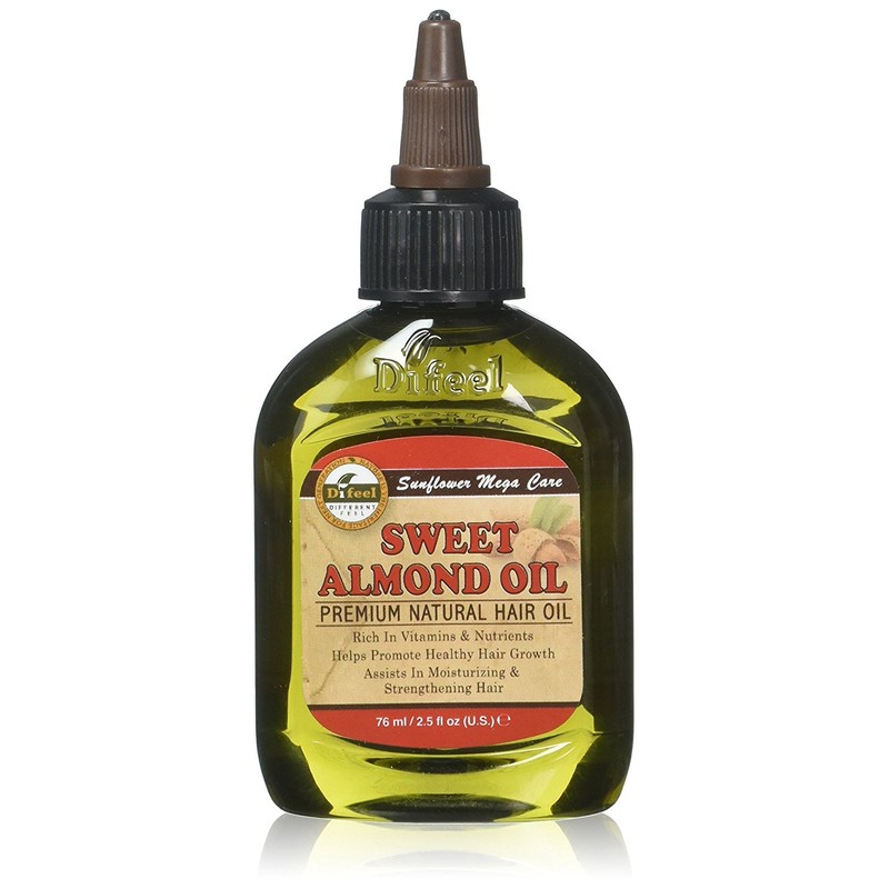 Difeel Premium Natural Hair Care Oil - Sweet Almond Oil