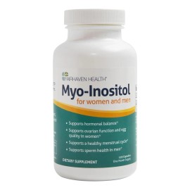 Frasco Fairhaven Health Myo-inositol For Women And Men 120 Cápsulas Sin Sabor