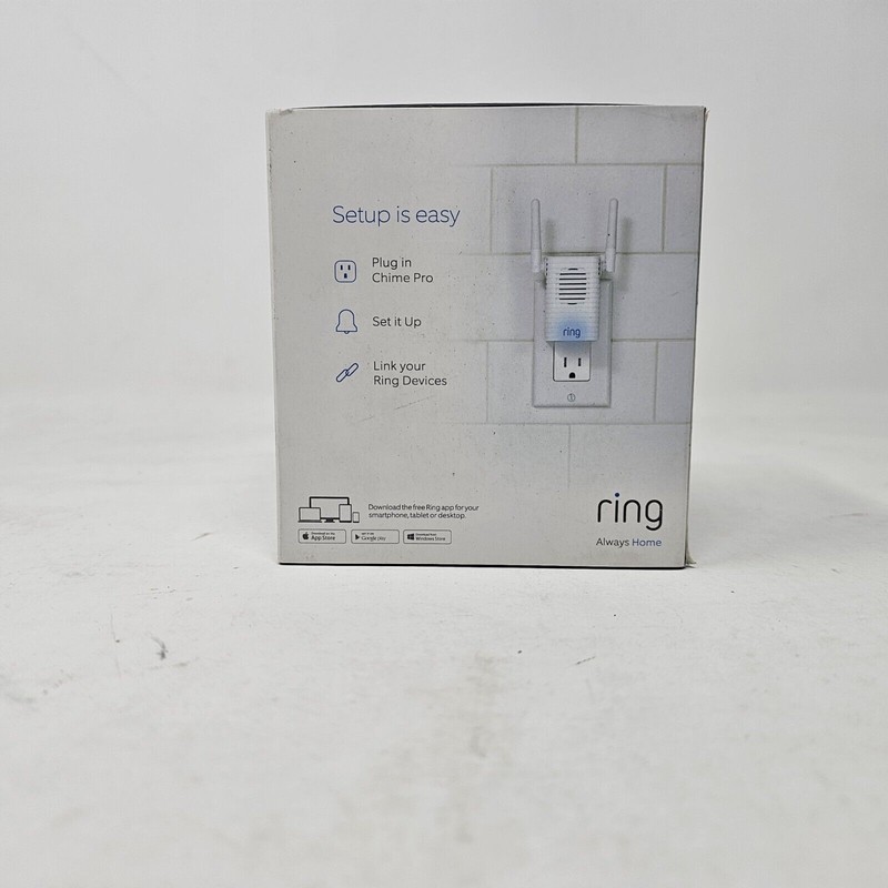 Ring Chime Pro Wi-Fi Extender and Indoor Chime For Ring