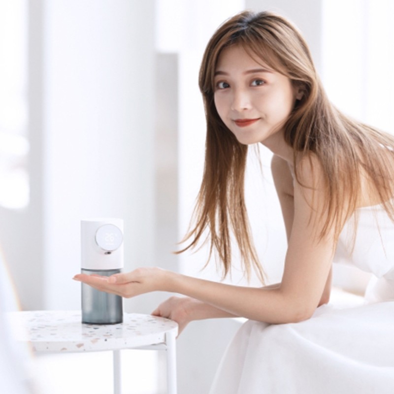 Automatic Soap Dispenser with Temperature Display Non Contact Induction Foam