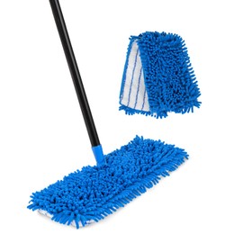 REYNERA MOP TRAPEADOR Plano ATRAPA Polvo XL para Pisos con Micro Fibra Lavable con Repuesto Incluido Somos la Mejor Opción en Soluciones de Limpieza para Tu Hogar