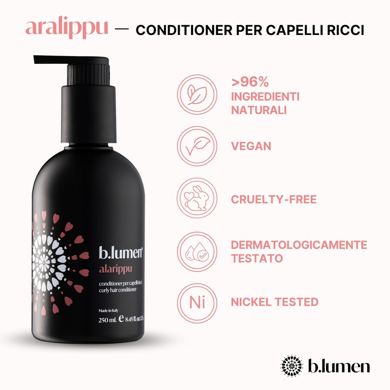B.lumen Alarippu Conditioner for Curly Hair 250 ml Based on