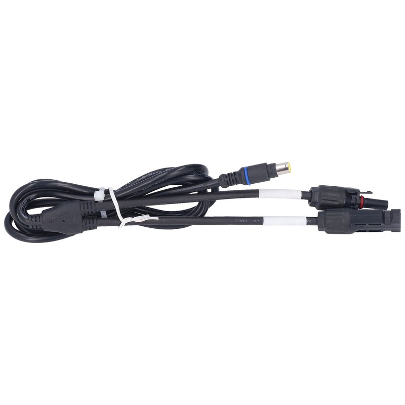 DC Solar Adapter 8mm Brass Connector Splitter Converter Cable for