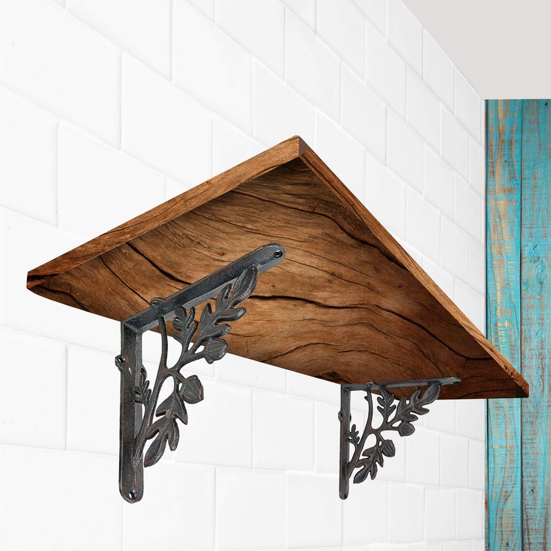 NACH Decorative Shelf Brackets, 2 Pack of 9 x 2.2