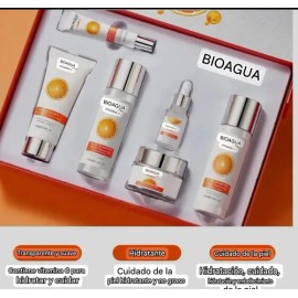 Kit Skincare Con Vitamina C Y Extracto De Naranja