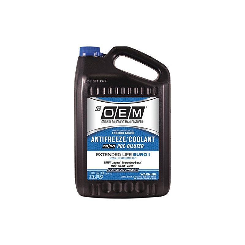 Recochem OEM European Vehicles Premium Antifreeze 50/50 Extended Life Coolant