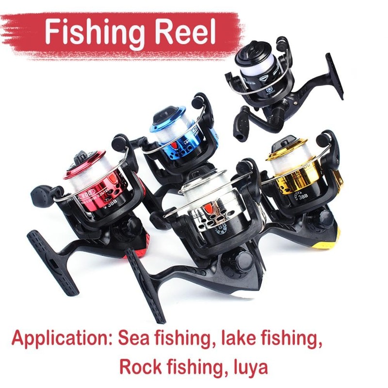 Fishing Reel + 109Yds Braid Line, Pre-spooled Spinning Reel, Lightweight
