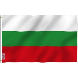 Anley Fly Breeze 3x5 Feet Bulgaria Flag - - Republic of Bulgaria Flags Polyester