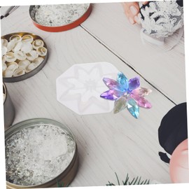 OHPHCALL 3PCS DIY Snowflake Pendant Mold Translucent Jewelry Making Molds for Craft Projects Washable Reusable Durable Unique Designs