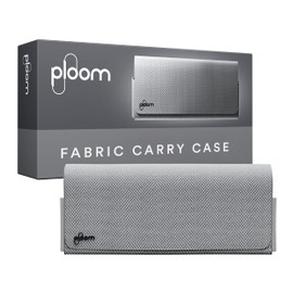 Ploom X & Accessories Fabric Carry Case - Full Grain & Durable Leather - Timeless Grey