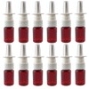ericotry 12PCS 20ml Refillable Amber Plastic Fine Mist Nasal Spray