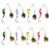Rigged and Ready Micro Spinnerbaits x 8 Set. 4 x