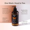 Olivina Men Hair, Face & Body All-in-One Wash, Bourbon Cedar,