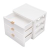 Storage Cabinet, Desktop Organizer Box, Office Papers Drawer Organizer, Plastic