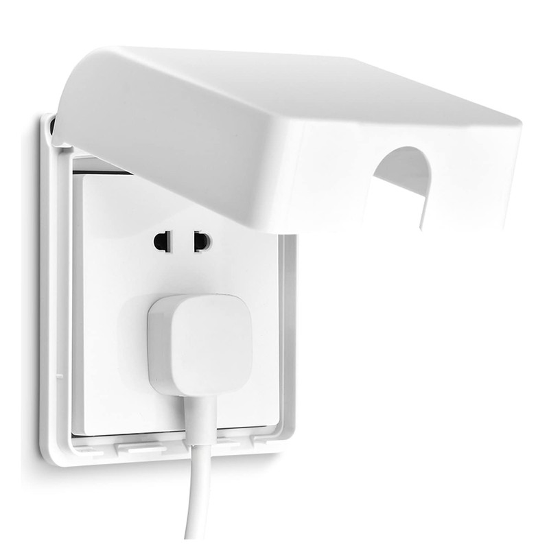 Heyiarbeit Weatherproof Cover Plug in Use Outlet Receptacle Protector 5.59"x3.27"x1.89"(LxWxH)