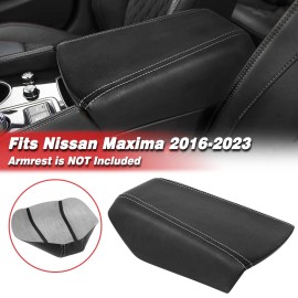 KBH Fit 2016-2023 Nissan Maxima Console Lid Armrest Replacement Cover Trim Gray Line