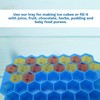 Gadgetime USA 1 Pack Honeycomb ice tray with Cover -