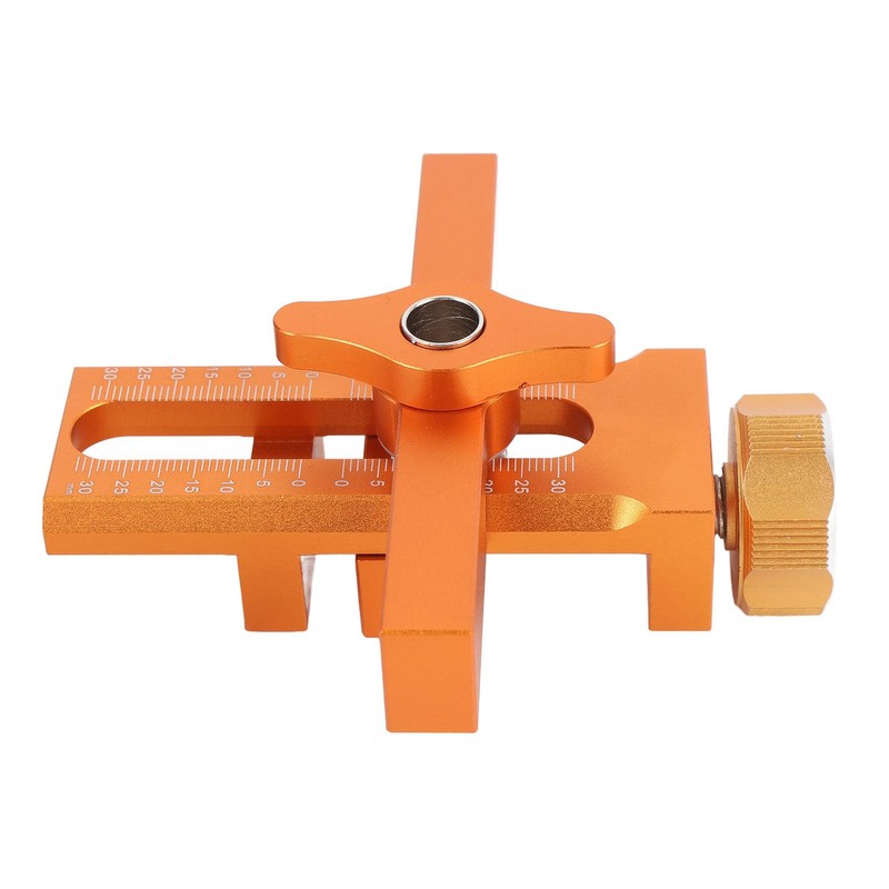 Cabinet Door Installation Positioner, Aluminum Alloy Cabinet Door Mounting Jig,
