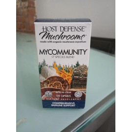 Species Host Defense Mycommunity 120 caps 17 species blend Comprehensive immune support