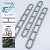 AIMEKE Pack of 10 Plastic Guy Elements, Tension Rubber Guy