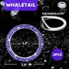 Whaletail Whaletail 2PCS Bling Crystal Rhinestone Car Engine Start Ring