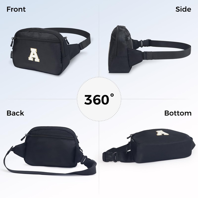 Aosbos Small Crossbody Bag for Women Everywhere Belt Bag Fanny