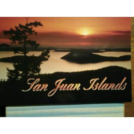 BEAUTIFUL PHOTO POST CARD   SAN JUAN ISLANDS WA