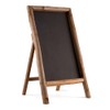 Weddingstar Self Standing Chalkboard Sign with Rustic Wood Frame