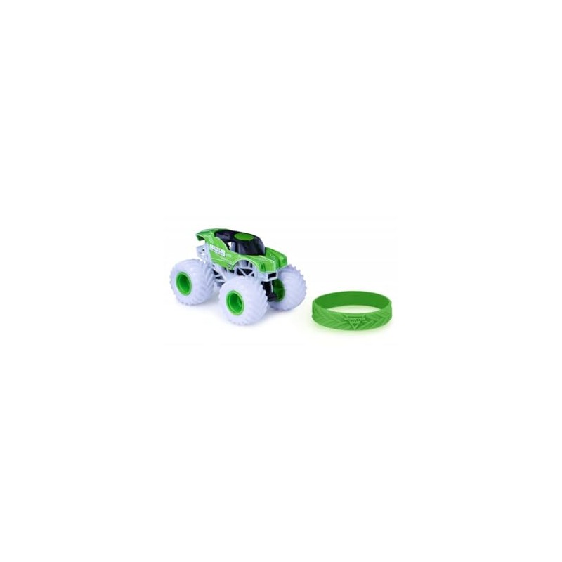 MONSTER JAM, Veicolo Die-Cast Glaze Machine, in Scala 1:64, Giocattoli