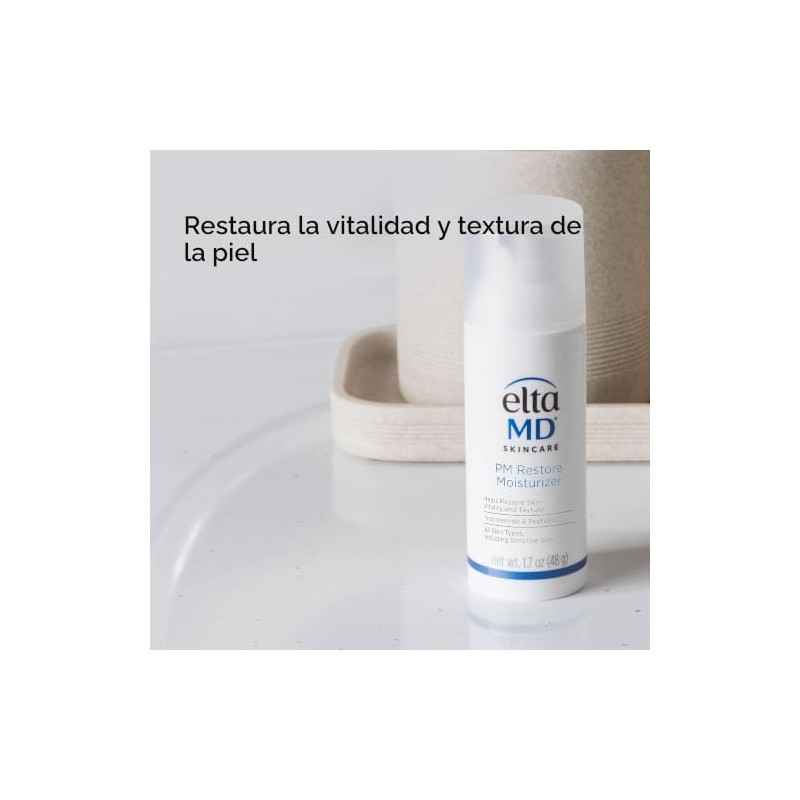 Elta MD Crema Hidratante Restauradora Pm Restore Moisturizer 48g
