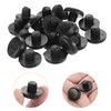 sourcing map 26Pcs Glass Table Top Bumpers with Stem, 10mm/0.39Inch