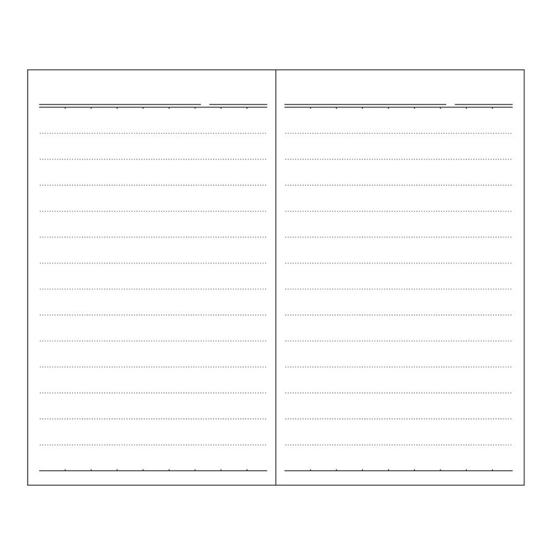 daigo- Thick Ruled 専科