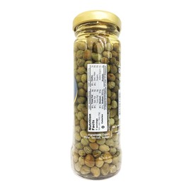 IOS Natural Non-Pareil Capers in Sea Salt, Vegan, Non-GMO, Kosher - 4Oz
