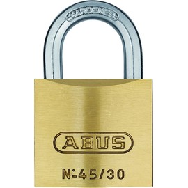 Abus 05407 Brass Padlock, 45/20, 3983-20