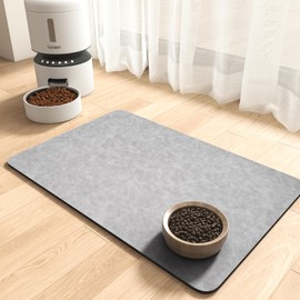 MontVoo-Absorbent Pet Feeding Mat-No Stains Dog Mat for Food and Water Bowl-Quick Dry Dog Cat & Dog Food Mat Water Dispenser Mat-Pet Supplies Mat-Dog Water Bowl Mat for Messy Drinker