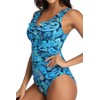 PERONA Trajes de baño de una pieza para mujer, con