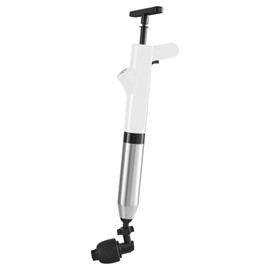 Rehomy High-Pressure Toilet Plunger with Barometer, 5-in-1 Electric Plunge Blaster for Efficient Clog Removal in Toilets, Sinks, Floors and Basins, Snake Clog Remover Tools for Bathroom and Kitchen