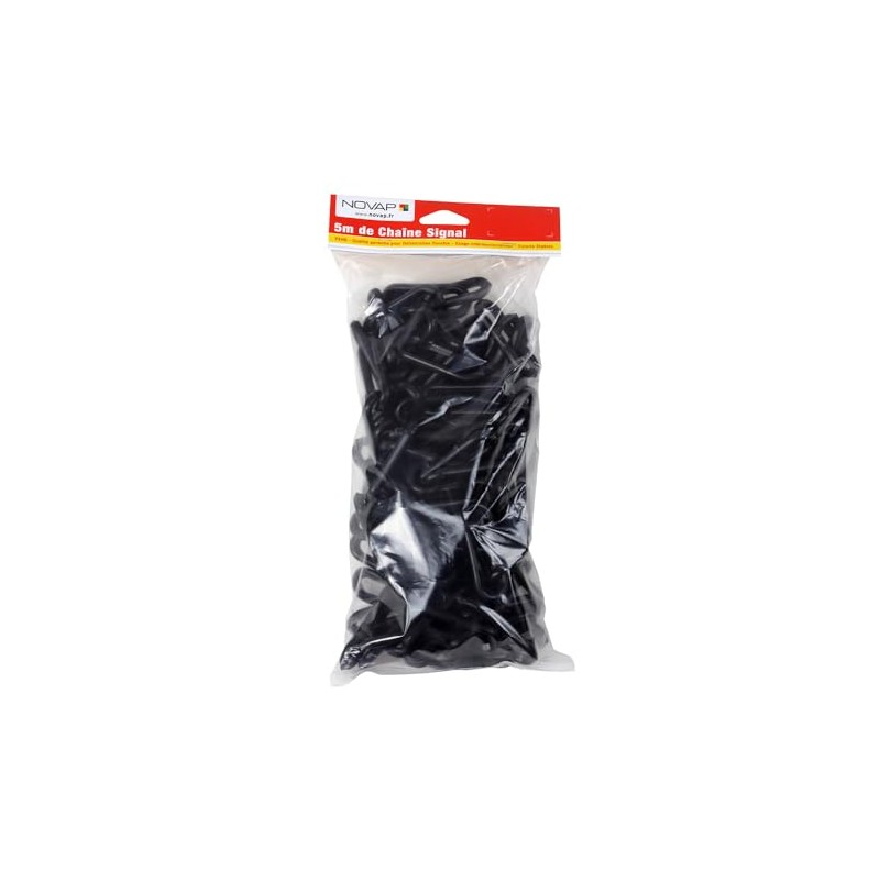 novap 1180246 Plastic Signal Chain Diameter 80 mm Black
