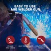 ARCCAPTAIN 10ft 250A MIG Welding Gun Euro connection Replacement for