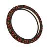 Chili-Peppers Steering Wheel Covers,Anti Slip Sweat Absorption Elasticity Car Accessories