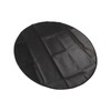 Under Grill Mat Fireproof Waterproof Double Sided Portable Round Barbecue