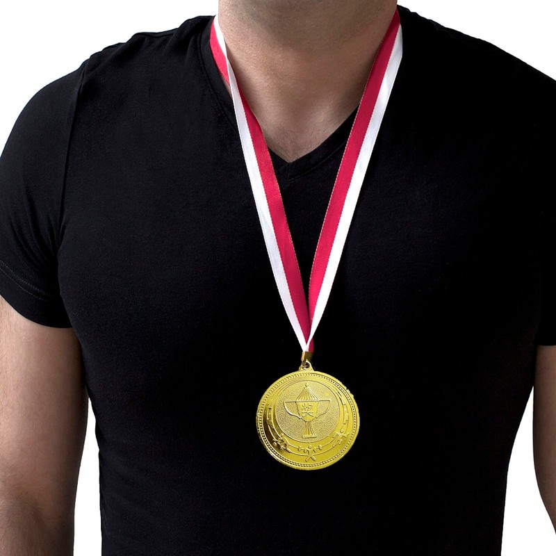 Eterspr Pack of 9 Gold Silver Bronze Medals Metal Medals