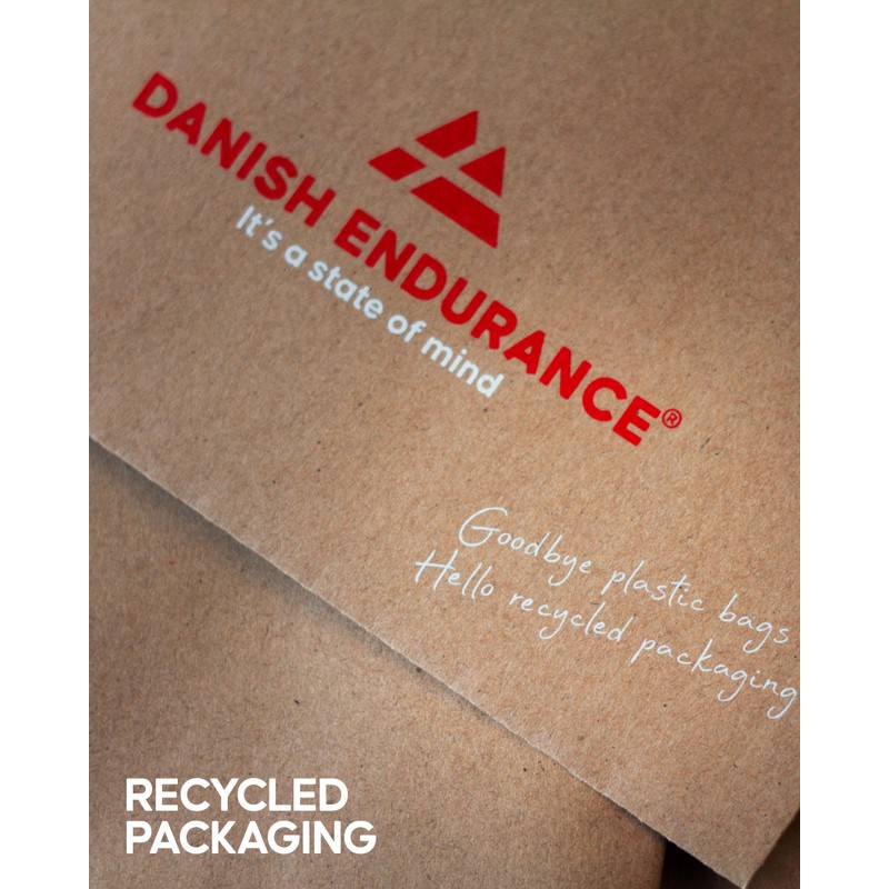 DANISH ENDURANCE Recycled Polyester Beanie (Black)