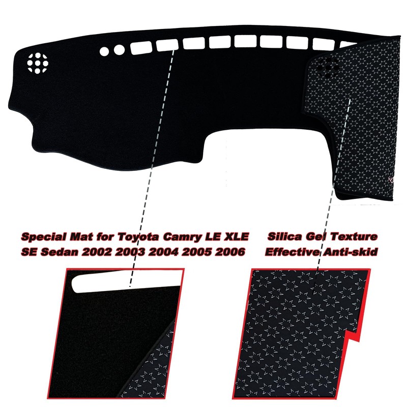 KEEGTBOX - Funda protectora para salpicadero, compatible con Toyota Camry