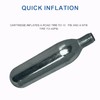 Velo-tool CO2 Cartridges for Bike Pump, 16g, 3/8-inch Thread, Pack
